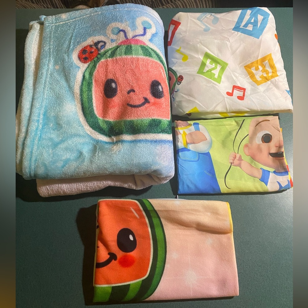 Cocomelon bedding set